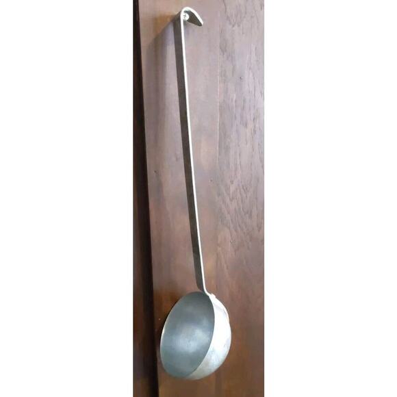 Large Stainless Steel Soup Ladle Commercial Heavy Chef 4" scoop 16" France Made - Picture 1 of 7
